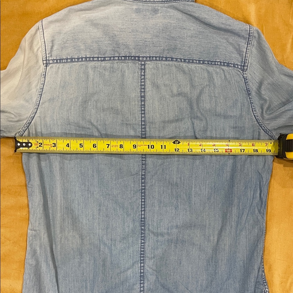 J. Crew Light Blue Denim Button Down Shirt - Picture 8 of 10
